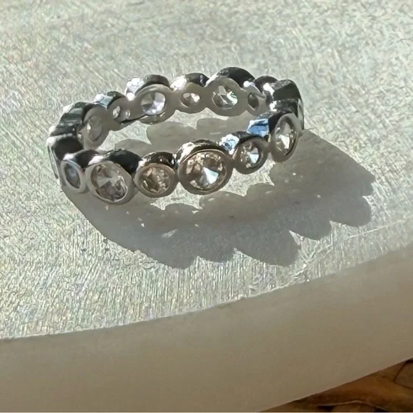 Vintage Bezel Ring Silver - Picture 5 of 11